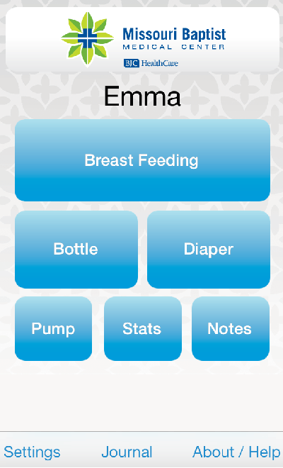 Baby Feeding and Changing Mobile App